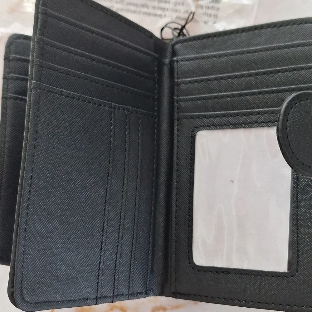 Gold Coast Wallet Black Purse Coin - Picture 5 of 9
